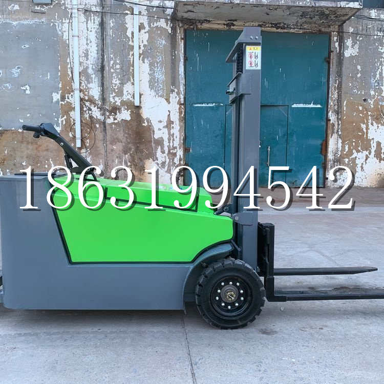 安阳县小型电动叉车1吨2吨步行站驾式电瓶堆高充电装卸车液压升降车铲车
